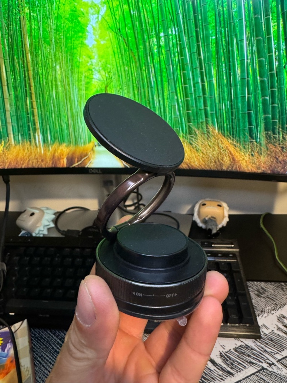 Black Magnetic Phone Car Mount Holder